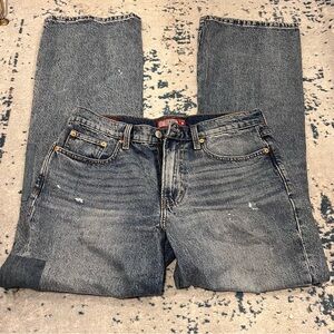 Lucky brand jeans with patchwork on the knees size 29